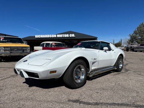 1976 Chevrolet Corvette for sale at Richardson Motor Company in Sierra Vista AZ