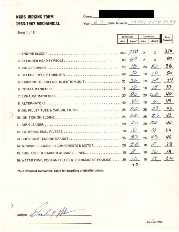 1967 Chevrolet Corvette