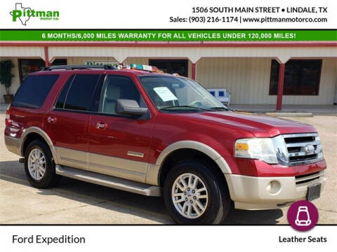 2008 Ford Expedition for sale at PITTMAN MOTOR CO in Lindale TX