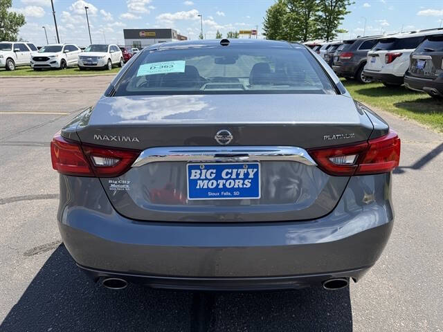 2017 Nissan Maxima Platinum