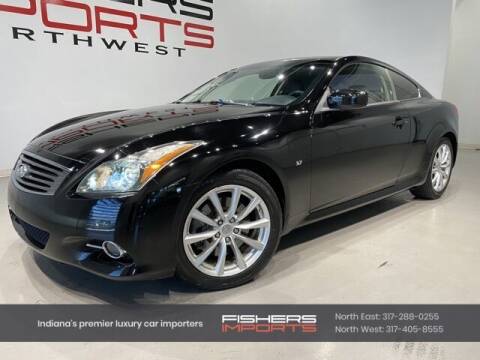 2014 Infiniti Q60 Coupe for sale at Fishers Imports in Fishers IN