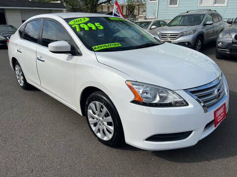 2013 Nissan Sentra for sale at Alexander Antkowiak Auto Sales Inc. in Hatboro PA