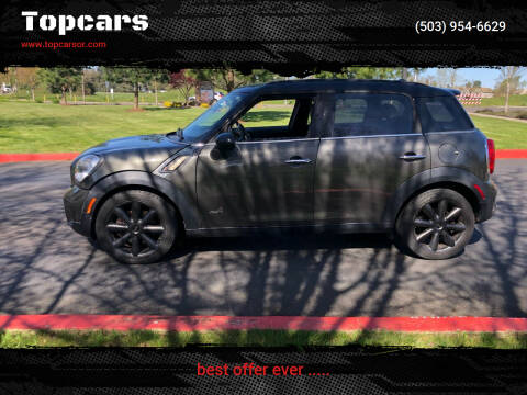 2011 MINI Cooper Countryman for sale at Topcars in Wilsonville OR