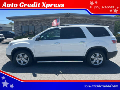 2012 GMC Acadia for sale at Auto Credit Xpress - North Little Rock in North Little Rock AR