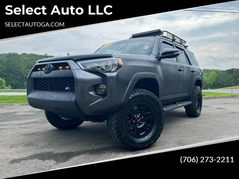 2019 Toyota 4Runner for sale at Select Auto LLC in Ellijay GA