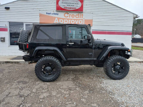 2012 Jeep Wrangler for sale at MARION TENNANT PREOWNED AUTOS in Parkersburg WV