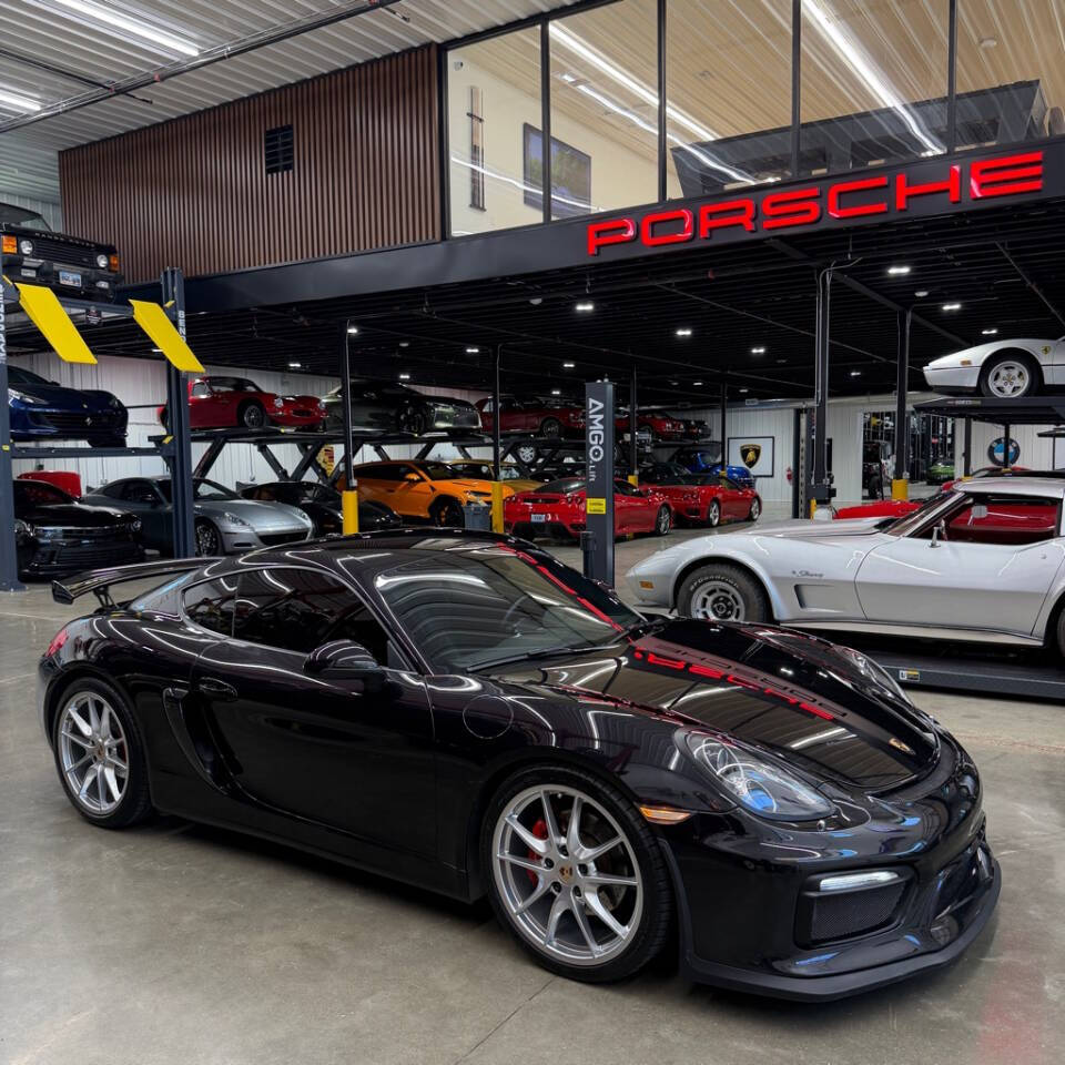 Black 2014 Porsche Cayman S S 2dr Coupe 1