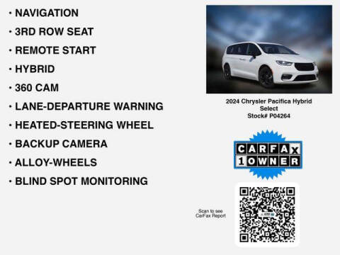 2024 Chrysler Pacifica Plug-In Hybrid Select