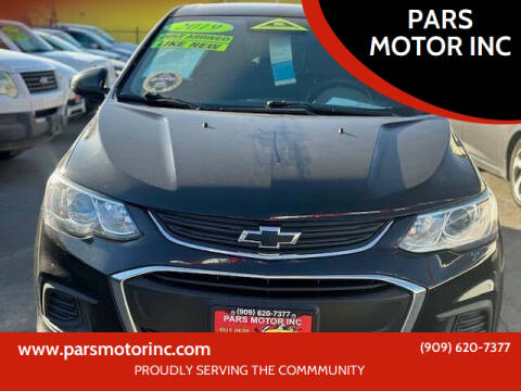 2020 Chevrolet Sonic for sale at PARS MOTOR INC in Pomona CA