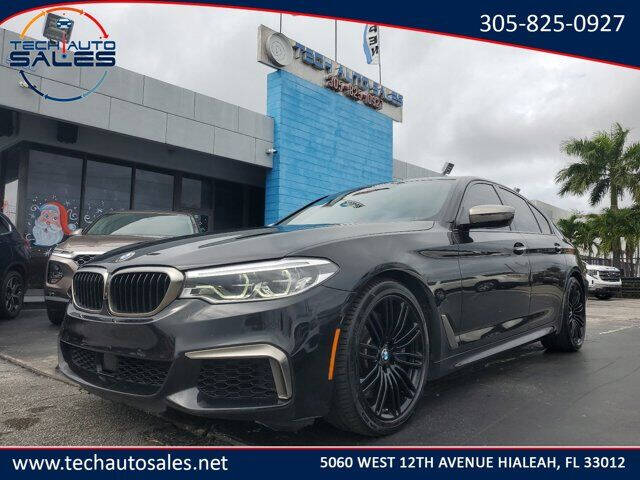 2018 BMW 5 Series for sale at Tech Auto Sales in Hialeah FL