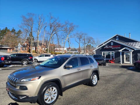 2017 Jeep Cherokee for sale at Auto Point Motors, Inc. in Feeding Hills MA