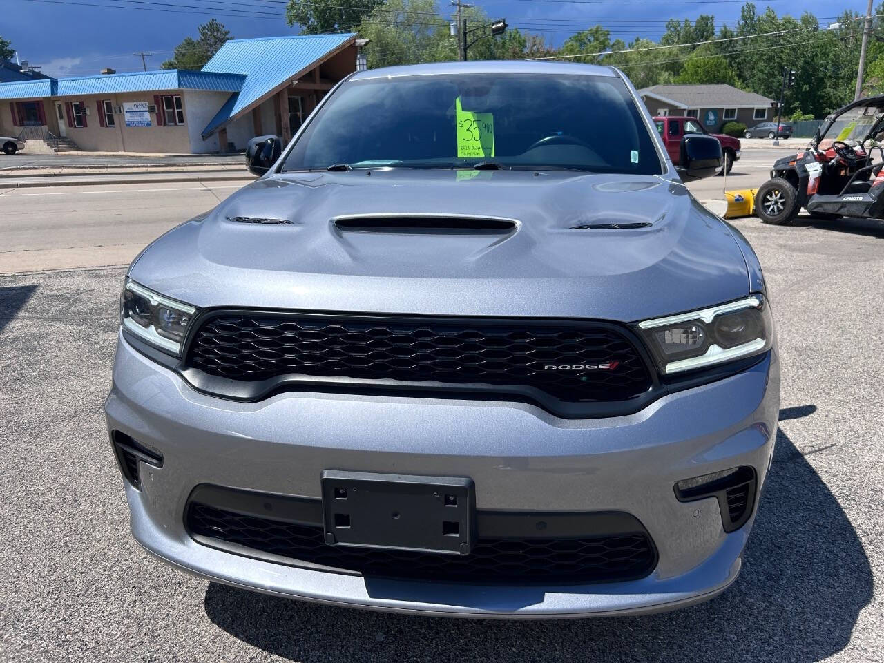 Silver 2021 Dodge Durango R/T AWD R/T 4dr SUV 10