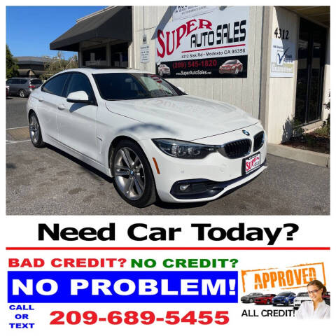 2018 BMW 4 Series for sale at Super Auto Sales Modesto in Modesto, CA