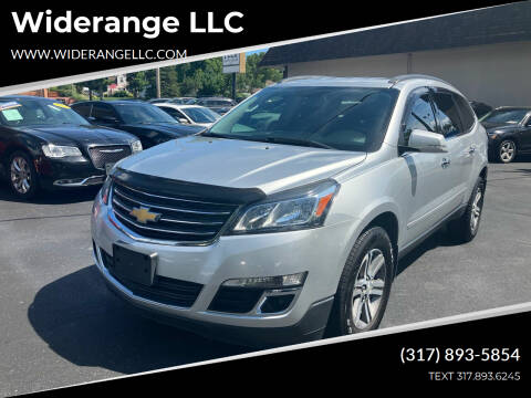 2015 Chevrolet Traverse for sale at Widerange LLC in Greenwood IN