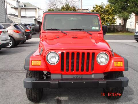 2006 Jeep Wrangler for sale at Peter Postupack Jr in New Cumberland PA