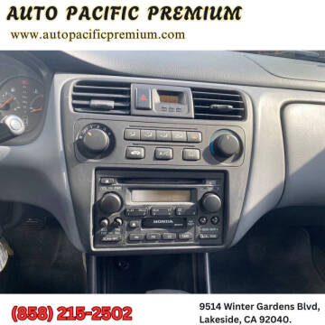 2002 Honda Accord Value Package