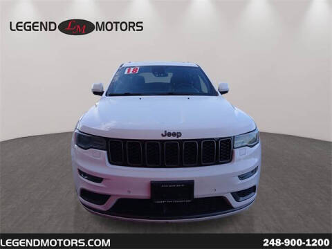 2018 Jeep Grand Cherokee High Altitude