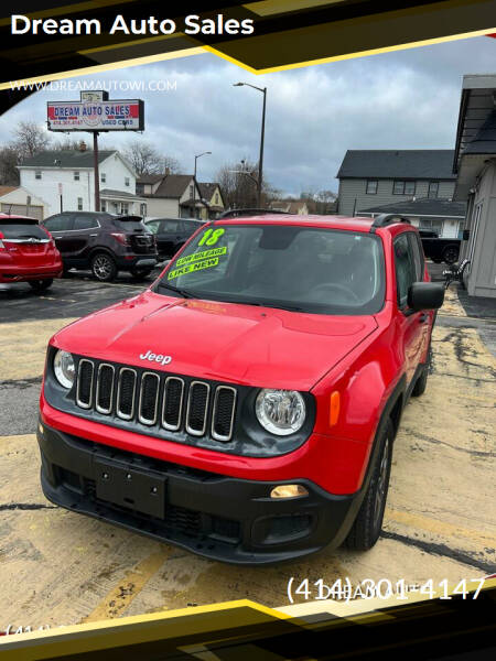 2018 Jeep Renegade for sale at Dream Auto Sales in South Milwaukee WI