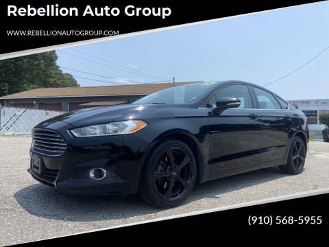 2016 Ford Fusion for sale at Rebellion Auto Group in Fayetteville NC