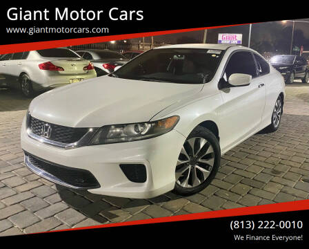 2014 Honda Accord for sale at Giant Motor Cars in Tampa FL