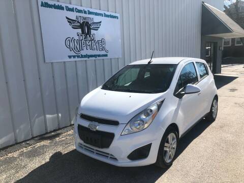 2013 Chevrolet Spark for sale at Team Knipmeyer in Beardstown IL