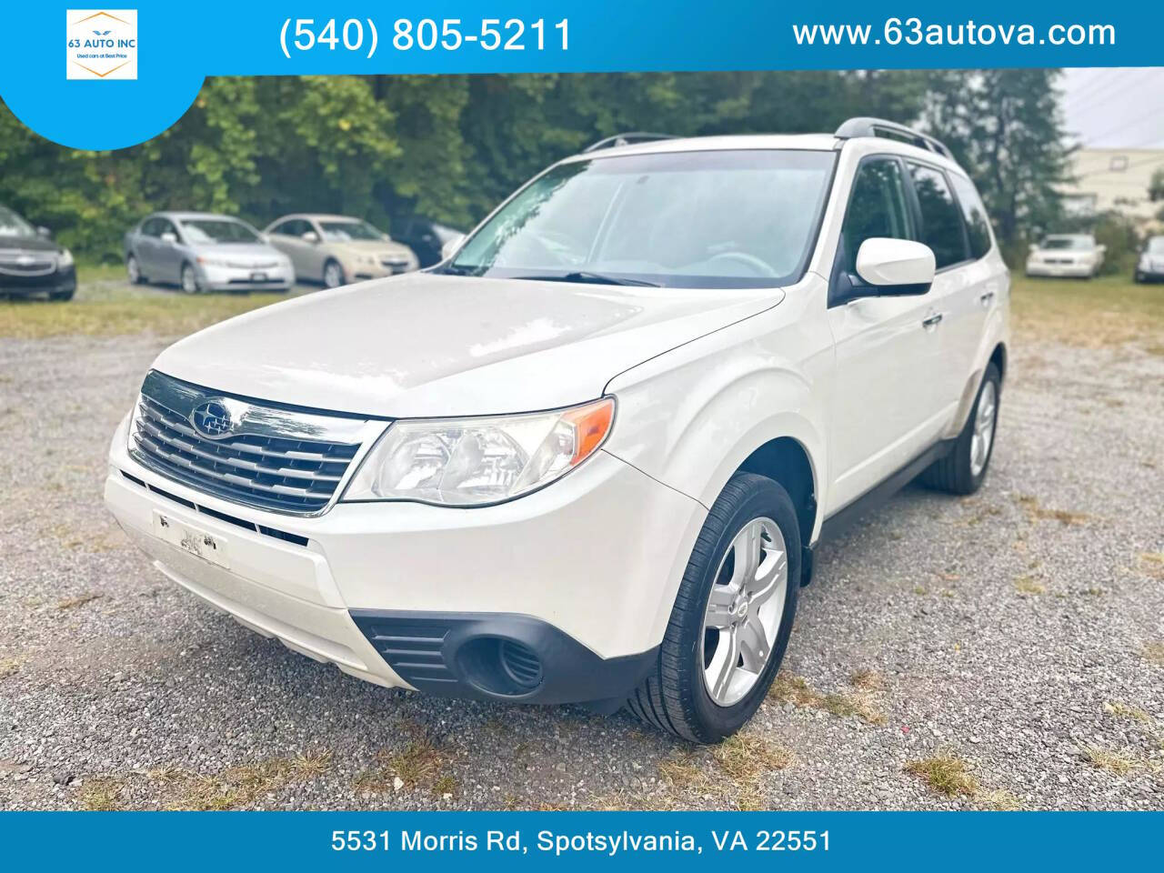 2010 Subaru Forester for sale at 63 Auto Inc in Spotsylvania, VA