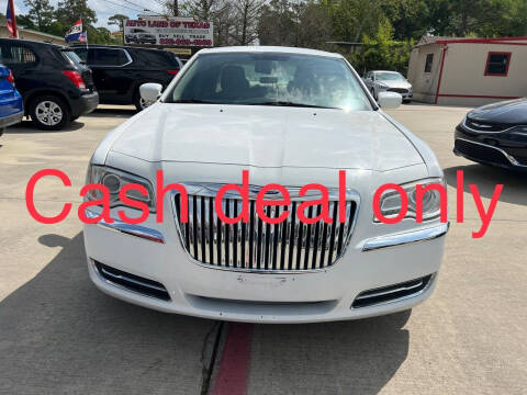 2012 Chrysler 300 for sale at Auto Land Of Texas in Cypress TX