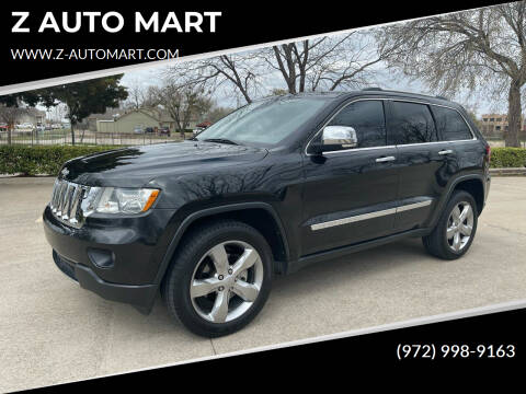 2012 Jeep Grand Cherokee for sale at Z AUTO MART in Lewisville TX