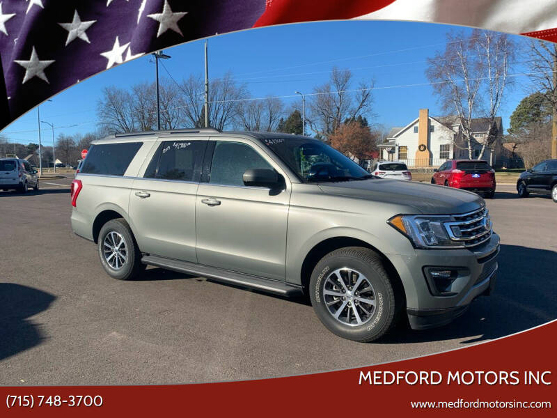 2019 Ford Expedition MAX for sale at MEDFORD MOTORS INC in Medford WI