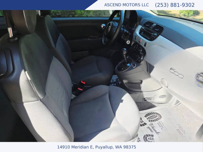 2012 FIAT 500 Pop