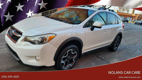 2013 Subaru XV Crosstrek for sale at Nolans Car Care in Syracuse NY