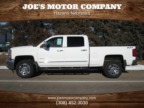 2015 Chevrolet Silverado 2500HD for sale at Joe's Motor Company in Hazard NE