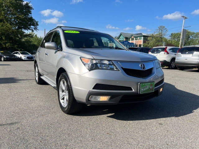 2012 Acura MDX for sale at Kinsman Auto Sales in North Andover, MA