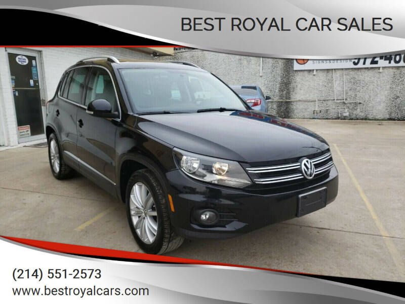 2012 Volkswagen Tiguan for sale at Best Royal Car Sales in Dallas TX