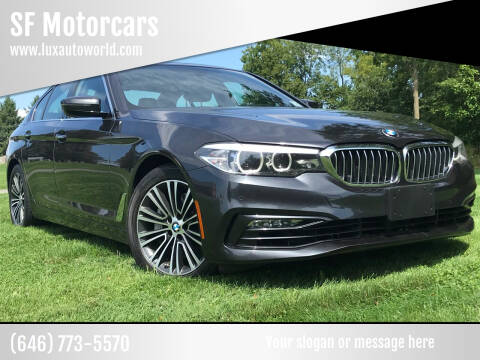 2017 BMW 5 Series for sale at SF Motorcars in Staten Island NY