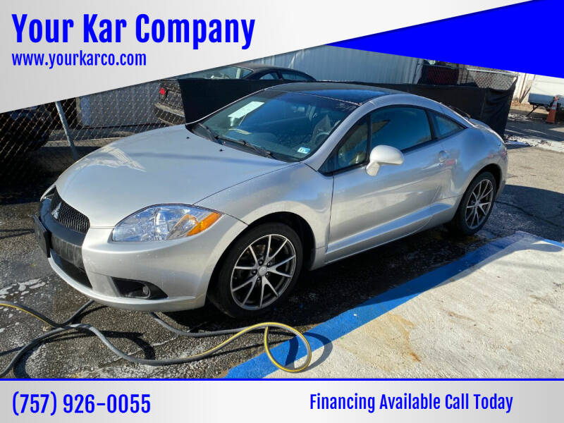 2012 Mitsubishi Eclipse for sale at Your Kar Company in Norfolk VA