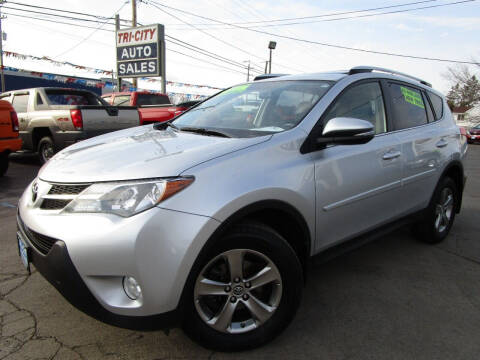 2015 Toyota RAV4 for sale at TRI CITY AUTO SALES LLC in Menasha WI