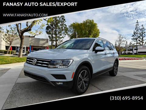 2018 Volkswagen Tiguan for sale at FANASY AUTO SALES/EXPORT in Yorba Linda CA
