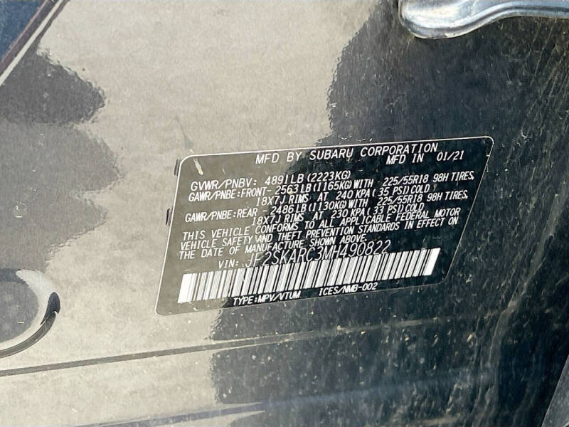 2021 Subaru Forester Sport