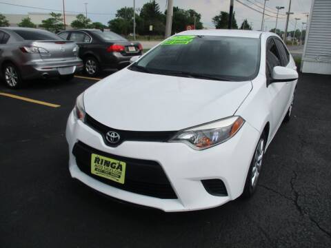 2014 Toyota Corolla for sale at Ringa Auto Sales in Arlington Heights IL