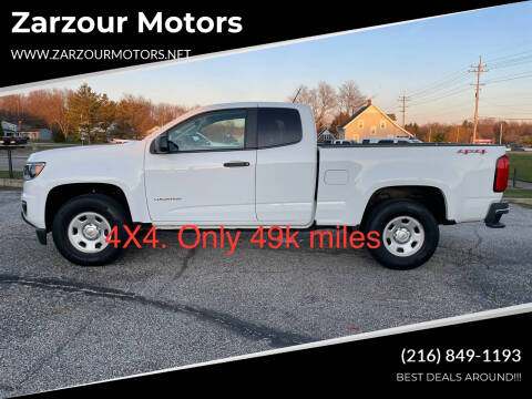 2019 Chevrolet Colorado for sale at Zarzour Motors in Chesterland OH