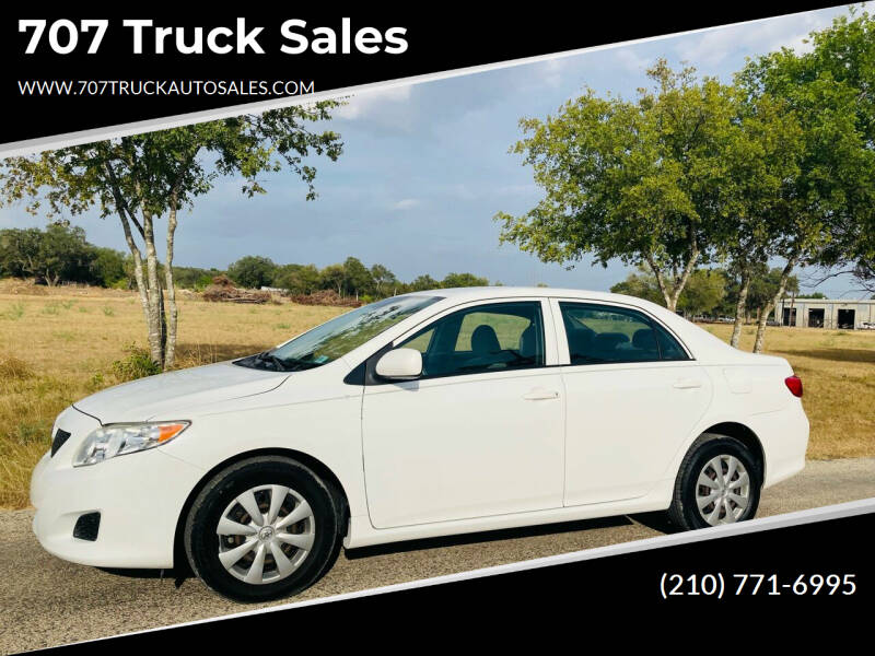 2009 Toyota Corolla for sale at BRACKEN MOTORS in San Antonio TX