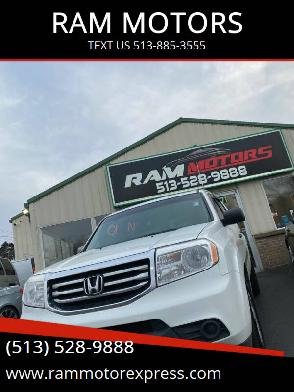 2014 Honda Pilot for sale at RAM MOTORS in Cincinnati OH