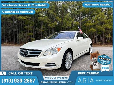 2013 Mercedes-Benz CL-Class for sale at ARIA AUTO SALES INC in Raleigh NC