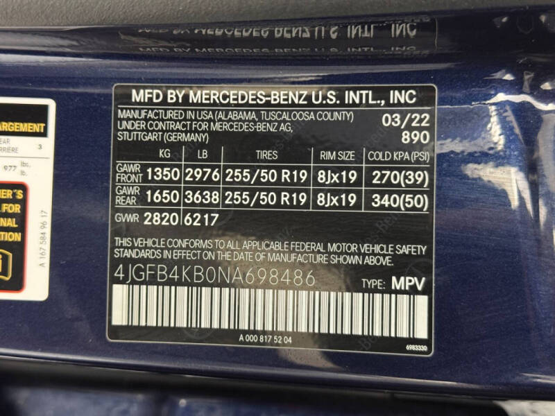 2022 Mercedes-Benz GLE GLE 350 4MATIC