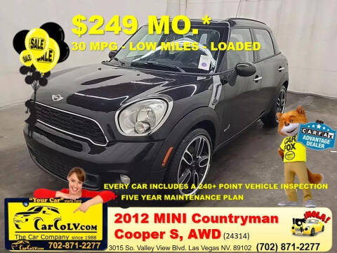 2012 MINI Cooper Countryman for sale at The Car Company - 249 monthly payments in Las Vegas NV