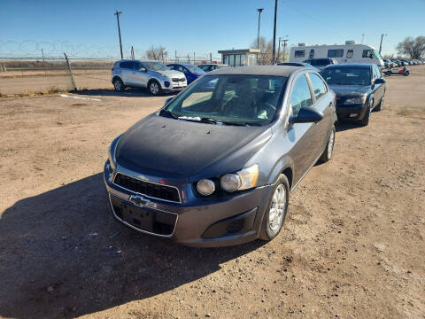 2013 Chevrolet Sonic for sale at PYRAMID MOTORS - Fountain Lot in Fountain CO