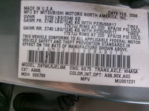 2008 Mitsubishi Endeavor LS