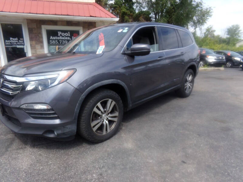 2016 Honda Pilot for sale at Pool Auto Sales Inc in Spencerport NY