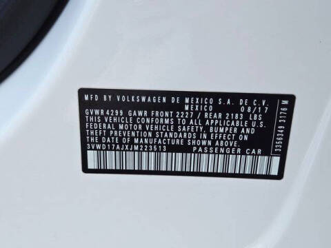 2018 Volkswagen Jetta 1.8T SE Sport